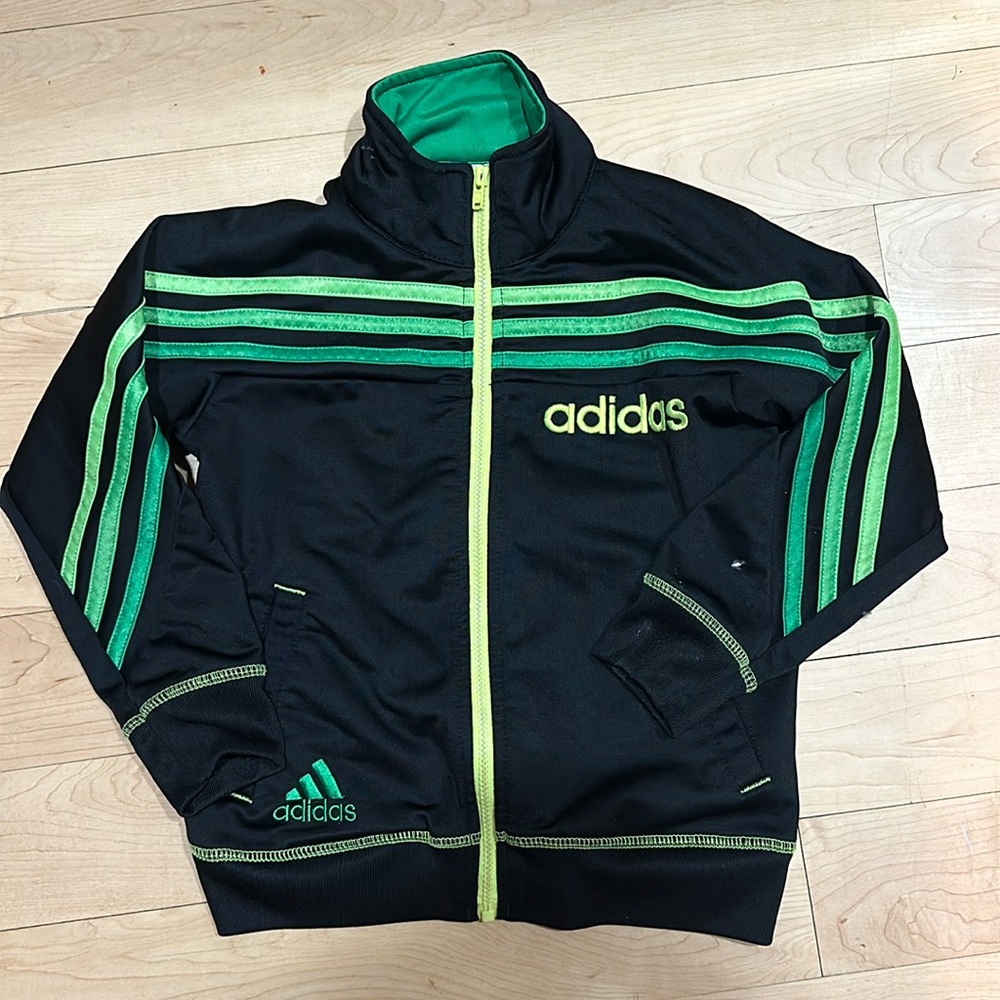 Never worn ADIDAS kids tracksuit jacket